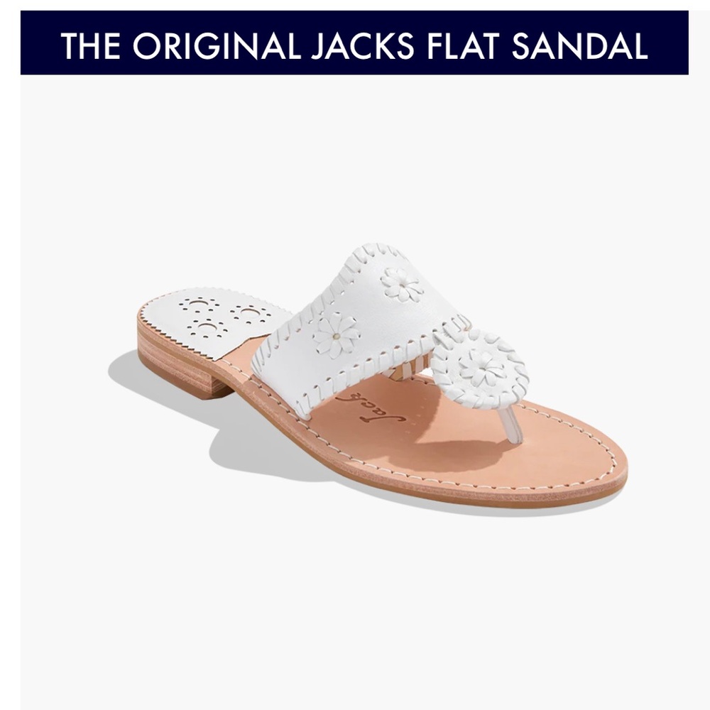 Jack Rogers - White Sandal